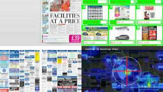 Optimizing Newspaper Advertisement. Human Attention Heatmap, Computer Vision Eyetracking study.
