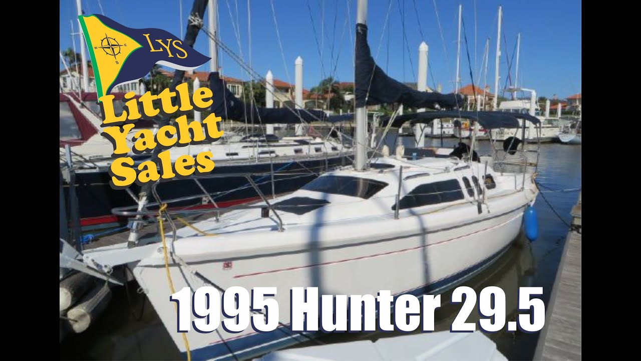 Sold 1995 Hunter 29 5 Sailboat For Sale At Little Yacht Sales