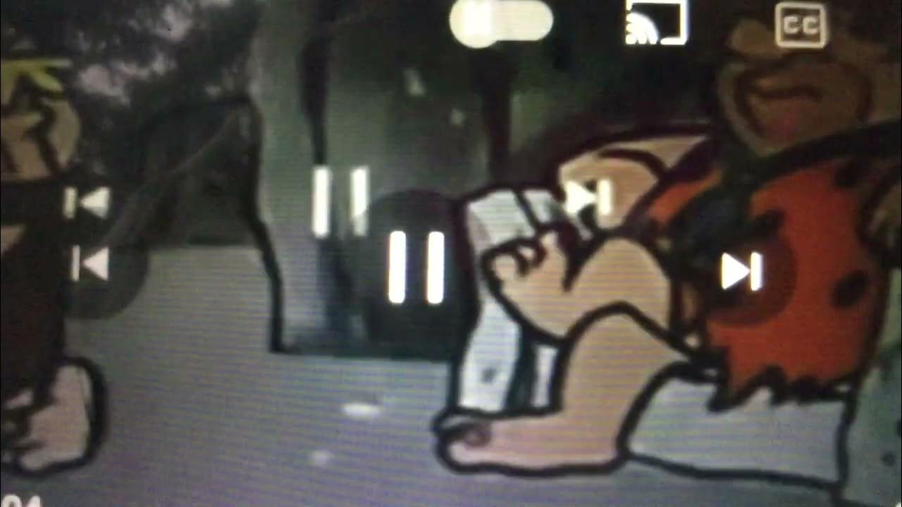 scene-for-barney-rubble-throws-a-bowling-ball-at-the-ringmaster-s-foot