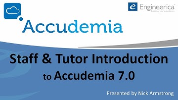 Accudemia 7.0 - Staff & Tutor Introduction Webinar (1/8/2020)