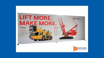 Ezyframe 6m Packup Video Spyder Displays