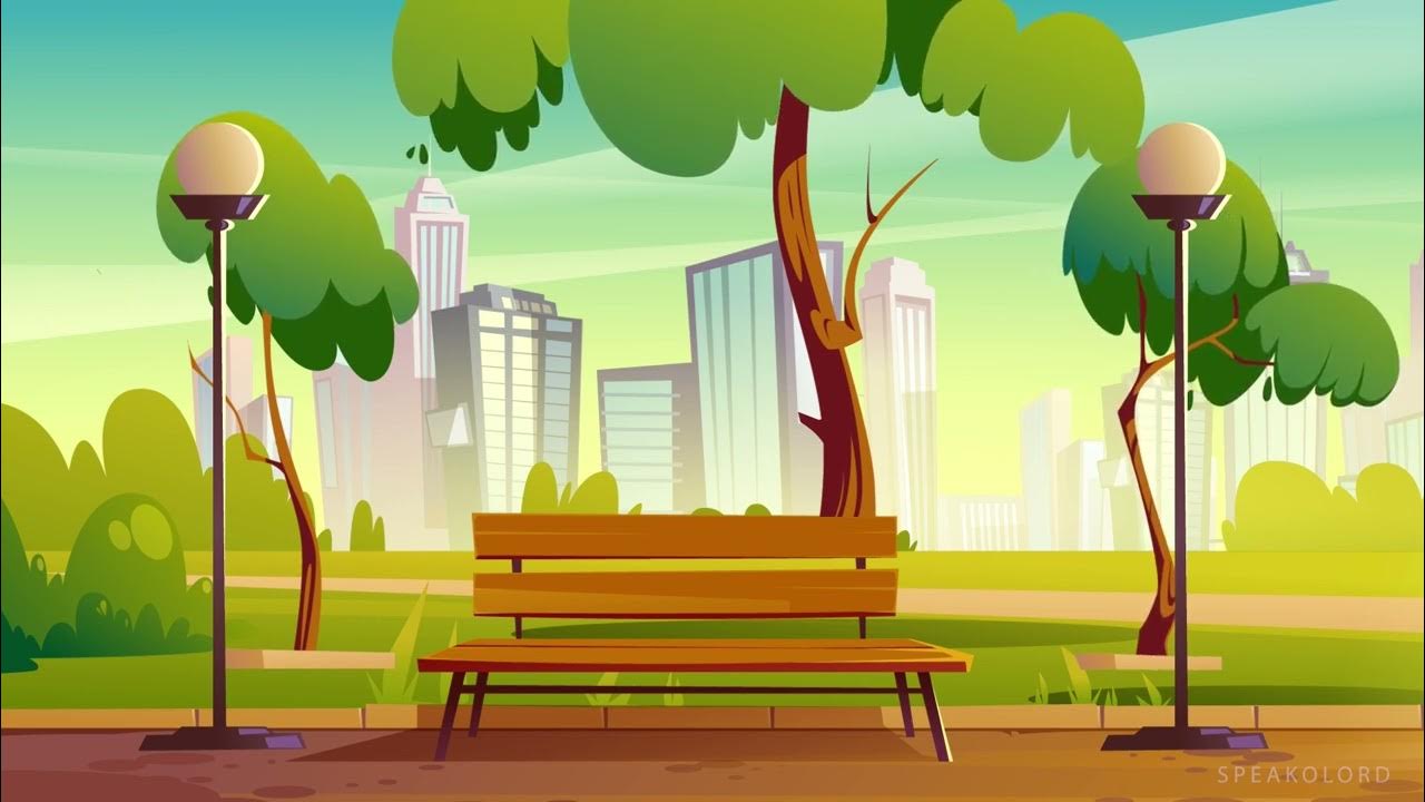 PARK BACKGROUND CARTOON - Background Taman - YouTube