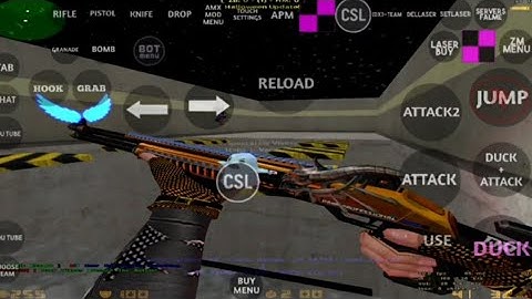 Cs1. 6 Android | (Cloverxd server)( Admin+Halloween+events)  Gameplay