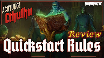 Achtung! Cthulhu 2D20 Quickstart - RPG Review