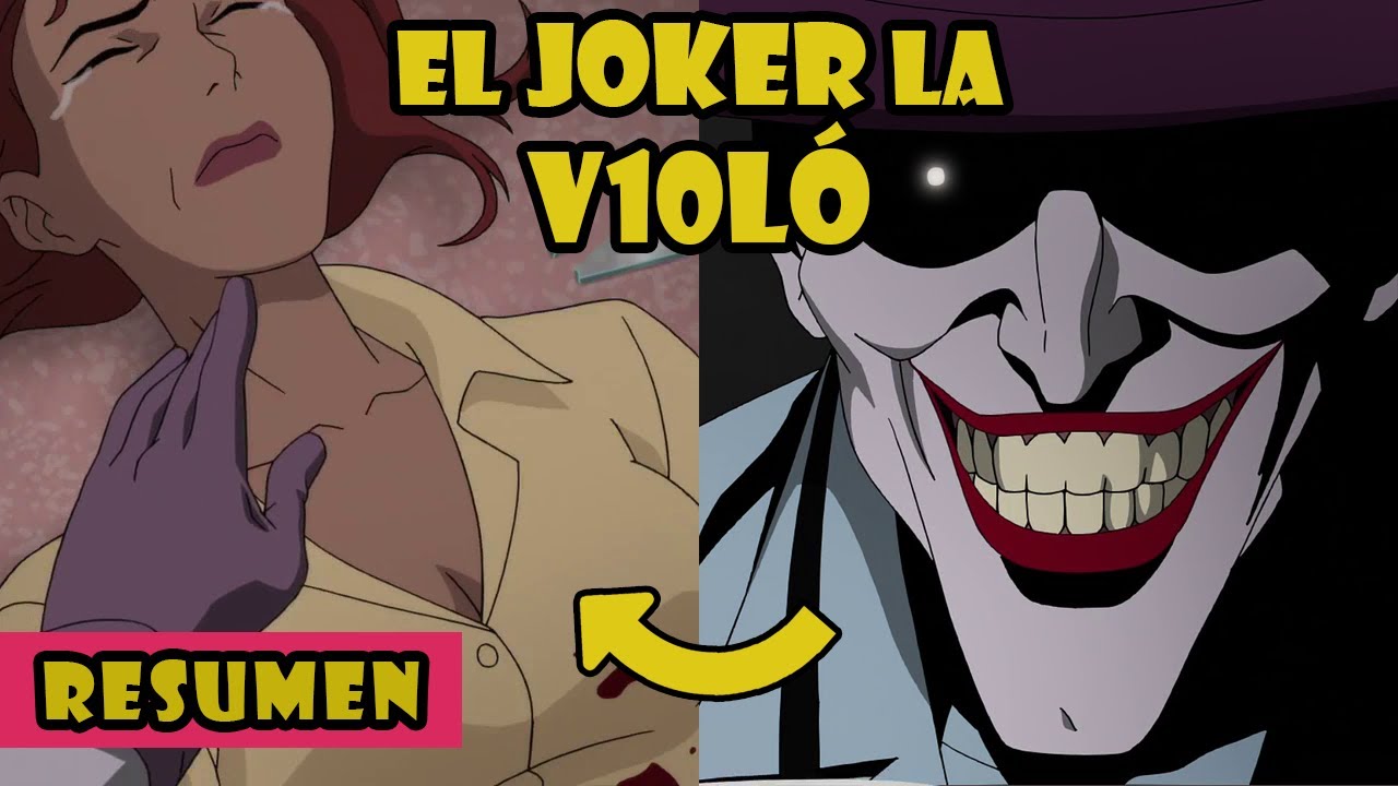EL JOKER ABUS4 DE BATICHICA Y AHORA BATMAN DEBERA DETENERLO | Batman La Broma Asesina Resumen