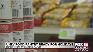 UNLV food pantry offers free meals for students, staff ahead of holidays