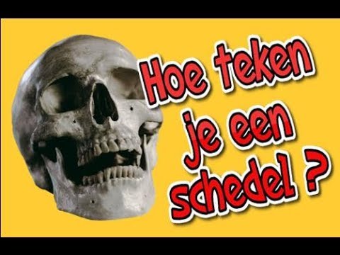 Video: Hoe Leer Je Een Schedel Tekenen