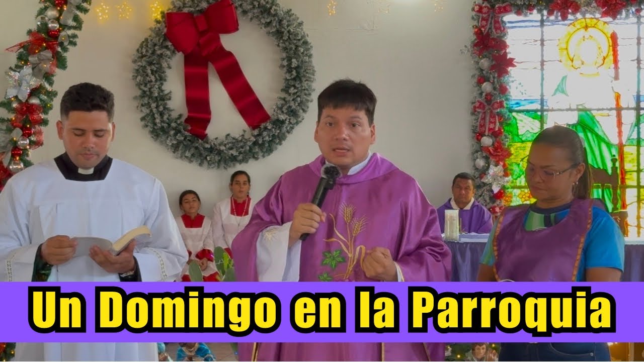 Domingo en la Parroquia UN día con el PADRE MARCOS GALVIS - YouTube