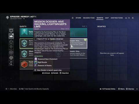 Hand of Yor ur-Halaku / Summoning Pits Location (Hive Hacking