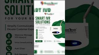 *Upgrade Your Business Communication with Smart IVR Solutions #viral #ivr #smallbusiness #shorts
