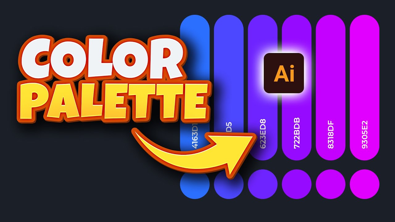 How To Create Color Palette In Illustrator YouTube How To Create Color Palette In Illustrator YouTube
