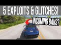 Forza Horizon 5 - 5 EXPLOITS & GLITCHES That Got Patched and Will I Get BANNED?