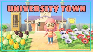 University Town Tour - Animal Crossing New Horizons