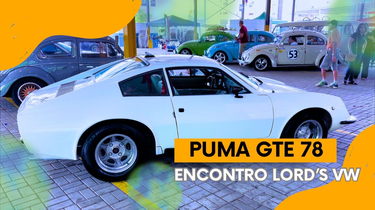 Encontro de carros clássicos - Lord’s VW - Puma GTE 79