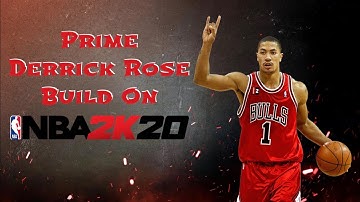 Prime Derrick Rose Build | The BEST Point Guard Build in NBA 2K20!