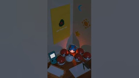 [Blender3D] An Eevee Pokémon Scene. #blender #3dart  #pokemon