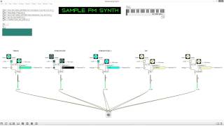 Sample Based FM WIP in max/msp screenshot 1