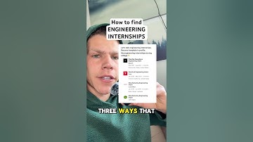 How to get an engineering internship. Ex: SpaceX Intern, Tesla Intern. #engineeringstudent