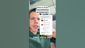 How to get an engineering internship. Ex: SpaceX Intern, Tesla Intern. #engineeringstudent