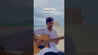 Soulful rendition in Raga Desh | Classical On Guitar #prafulguitar #raga #shorts