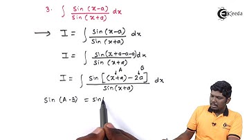 Integrals of Trignometric Function Problem No 3 - Integration - Diploma Maths - 2