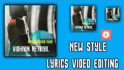 How to make Trending WhatsApp status video|Kinemaster Lyrics video Editing|Video editing