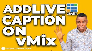 STEP BY STEP: How to do LIVE CAPTION on vMix | Add Live Caption on vMix