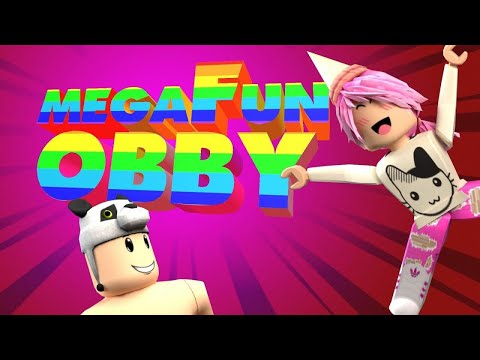 MEGA FUNNY OBBY #1...  40 დაბრკოლების გავლა