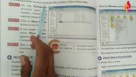 CLASS 4 COM CHAP 3 WORKING WITH FILES AND FOLDERS PART   2
