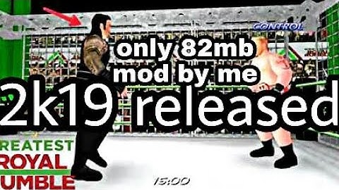 Wr3d 2k19mod new