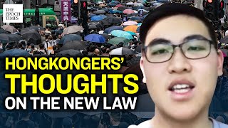 Hongkongers’ thoughts on ccp’s push for national security law |
ccp virus covid-19 epoch news