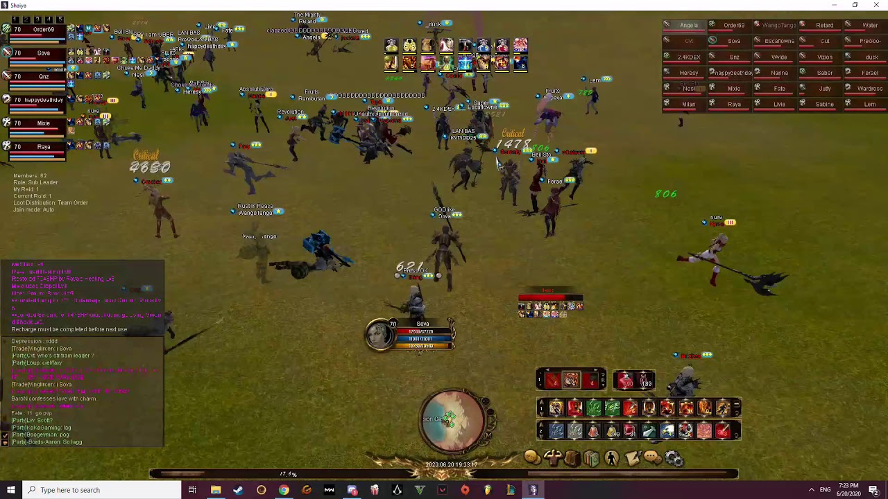 Shaiya Instance PvP - clapping archers