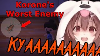 Korone Can't Stop Screaming When Animal Crossing Becomes a Horror Game For Her [Hololive]