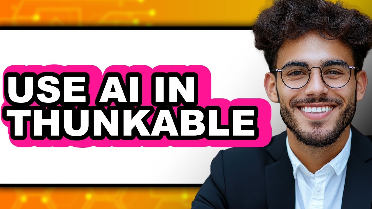 How to Use AI in Thunkable (UPDATED) - YouTube