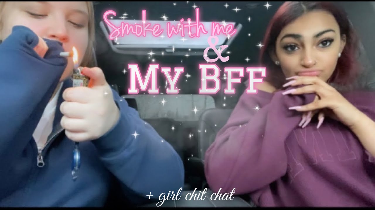 Car Hotbox Smoke w Me And My Bestie + girl chit chat *High asf*