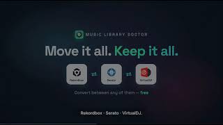 Convert DJ playlists between Rekordbox, Serato & VirtualDJ — Free