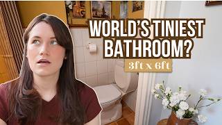 Transforming My Tiny Bathroom 🛀🏼 Budget & Renter-Friendly