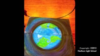 Northern Light School Mixed Media Art Installation for UN International Day of Peace