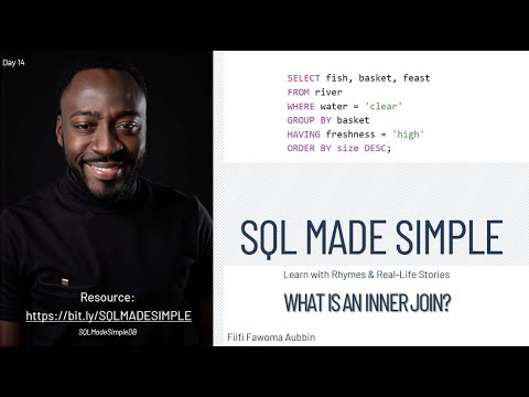 Capa de Day 14 - SQL Joins Explained with Examples | INNER JOIN Made Simple (Beginner-Friendly Tutorial)