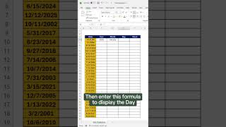 How to automatically extract date fields in Excel 🗓️