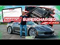 OUR FIRST Harrop Supercharger Install on Willy's 730HP C7 Corvette Z06