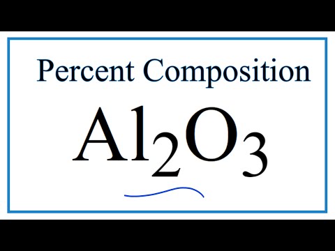 Video: Care este procentul de aluminiu în oxid de aluminiu?