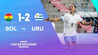 BOLIVIA vs. URUGUAY | HIGHLIGHTS | CONMEBOL LIGA DE NACIONES FEMENINA