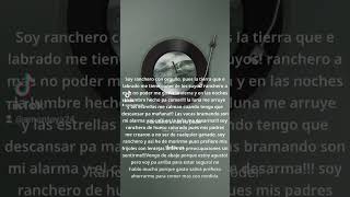 Ranchero a mas no poder! @Musica #mexico #corridos #canciones