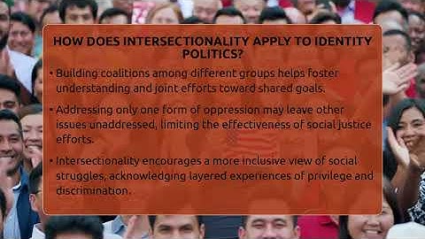 How Does Intersectionality Apply To Identity Politics? - Making Politics Simple
