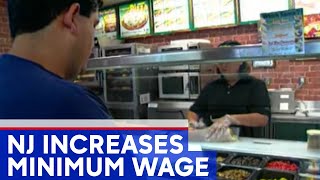 New Jersey's minimum wage goes up to $10 an hour