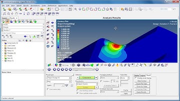 OptiStruct Optimization - Free-Shape Optimization of a 3-D Bracket using the Free-shape Method