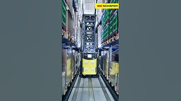 Mobile racking systems from SSI SCHAEFER #materialhandlingsolutions