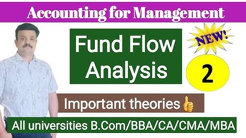 Fund Flow Analysis/Important Theories/Malayalam