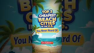 Top 3 Cheapest Beach Cities In The United States of America You Never Heard || Let's Explore